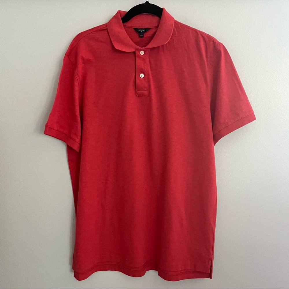 NWT J. Crew Short Sleeve Polo Shirt Men's Size Large